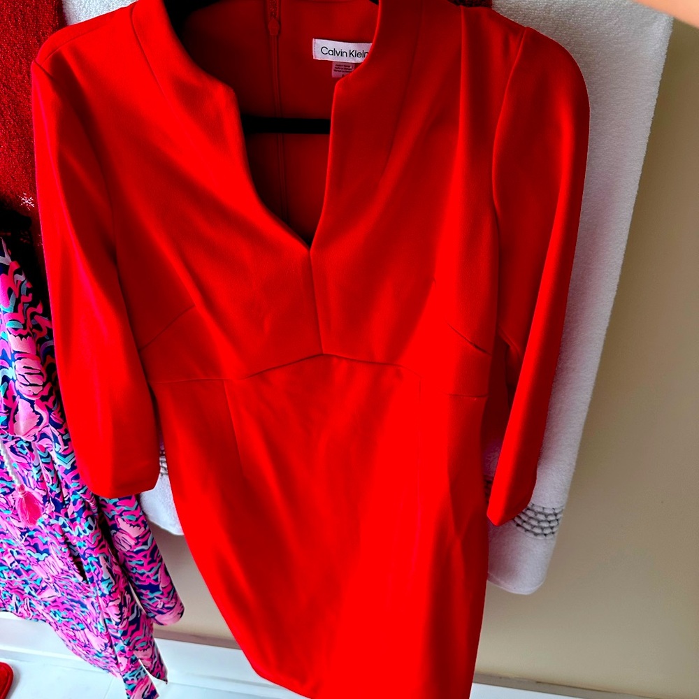 Calvin Klein dress 8 EUC